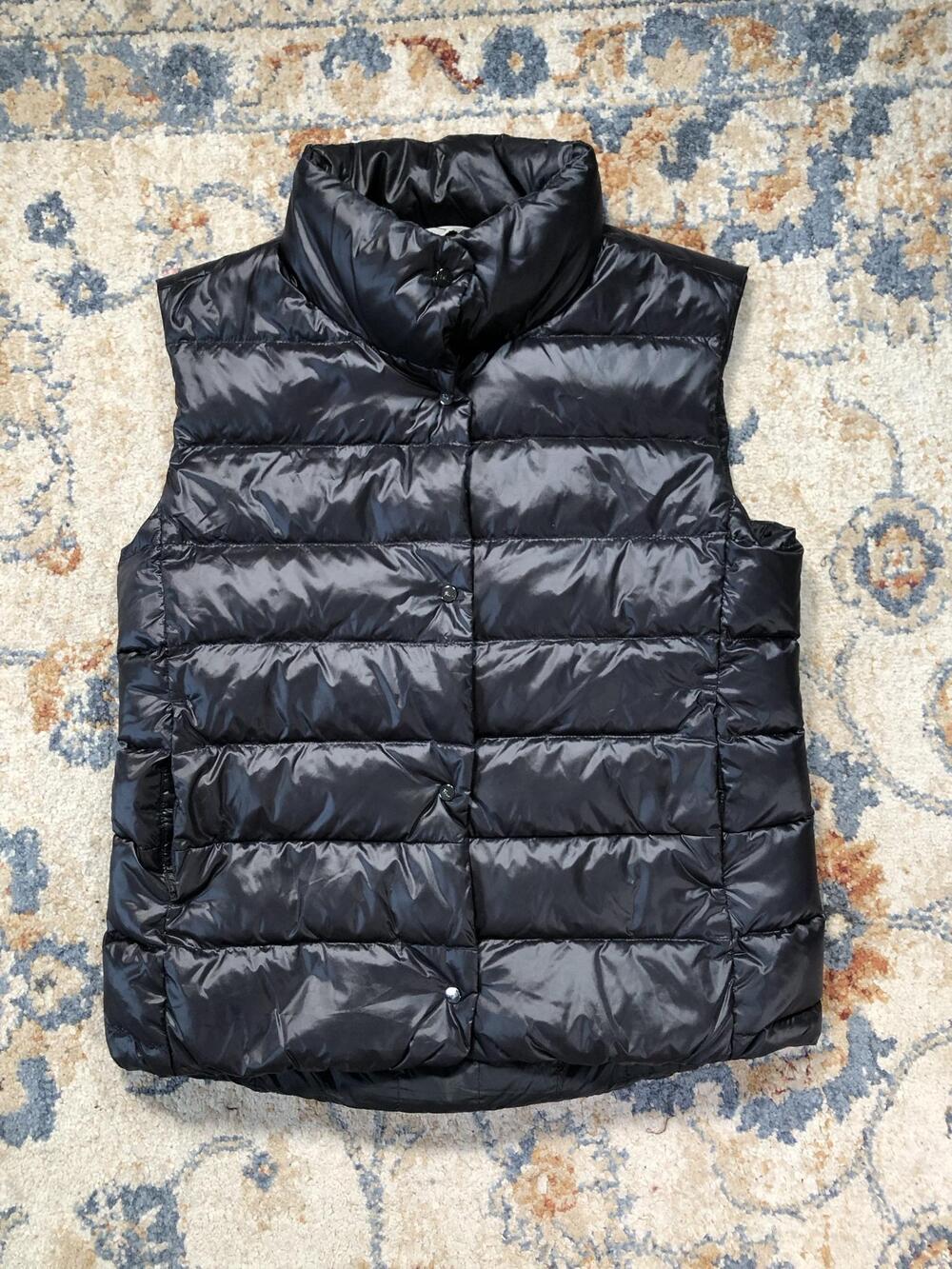Polo Ralph Lauren Performance Vest Mens Small Black Quilted Puffer Warm Outdoor